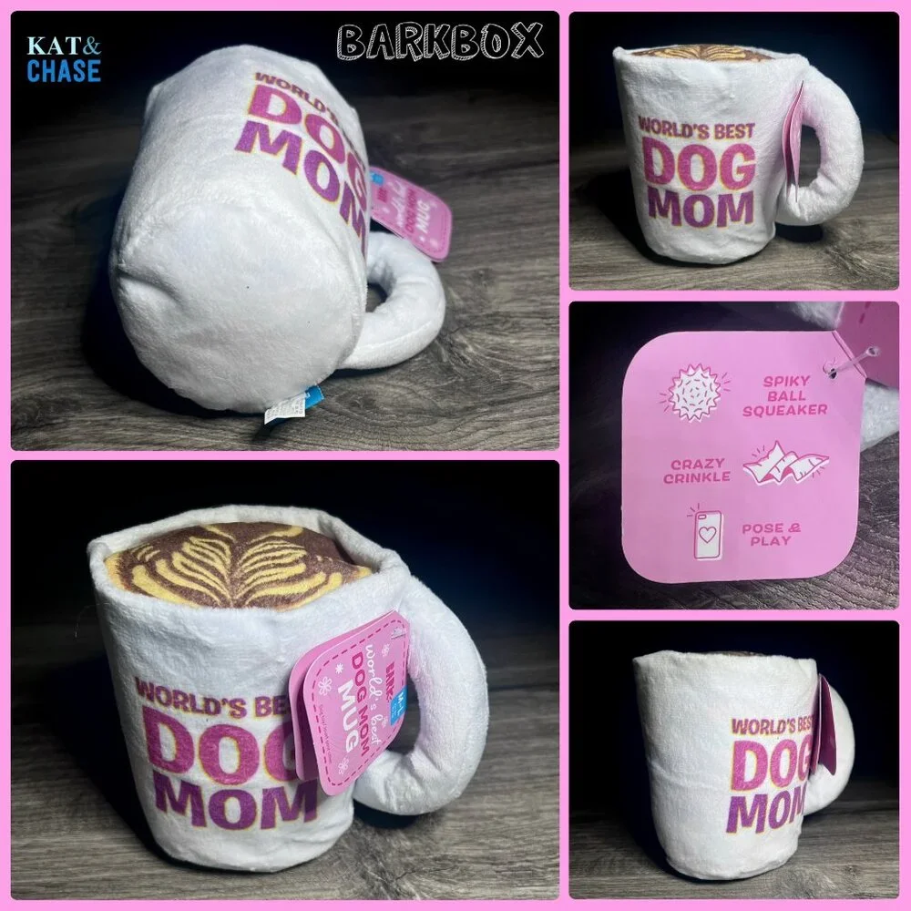 New Barkbox Bark Box Best Dog Mug M L Mom Medium Large Mother’s Day